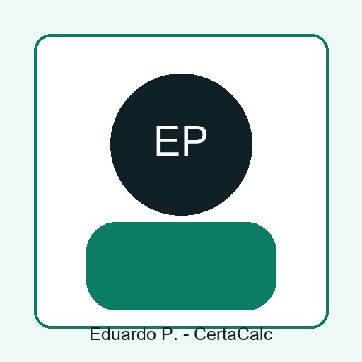 Eduardo P. — CertaCalc